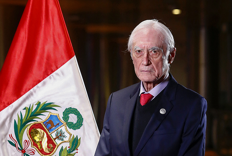 Héctor Béjar, ex-Ministro das Relações Exteriores do Peru I Foto: Cesar Fajardo/Presidência Peru