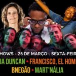 Shows no Festival Vermelho