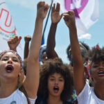 Brasília - Marcha das Mulheres Negras Contra o Racismo, a Violência e pelo Bem Viver em Brasília, reúne mulheres de todos os estados e regiões do Brasil (Marcello Casal Jr/Agência Brasil)