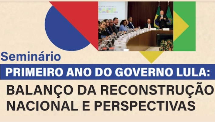 TV Grabois transmite seminário de avaliação do primeiro ano de governo Lula