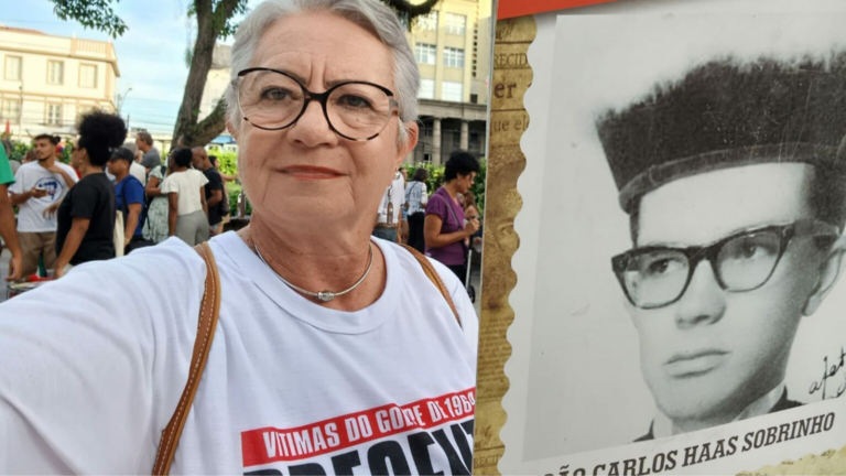 Pré-estreia será no dia 13, em São Leopoldo (RS), onde nasceu o médico querido pelos camponeses e que lutou pela democracia. “Sentimos que ele está vivo”, diz Sônia, sua irmã