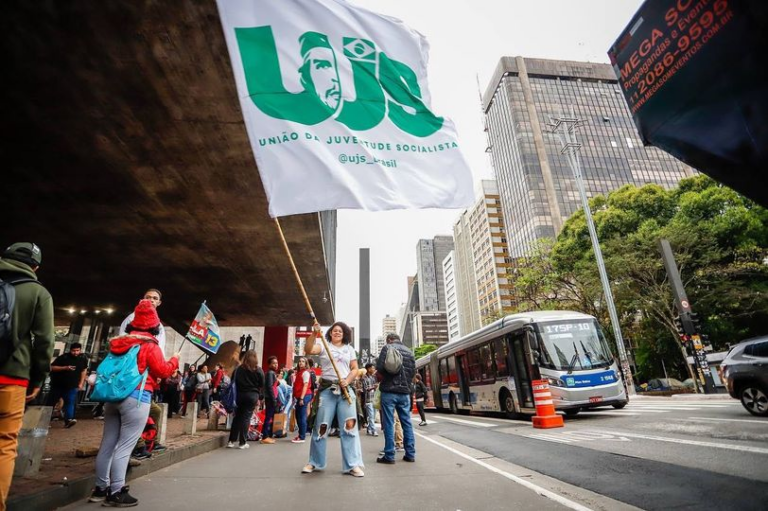 Diretora de comunicação da UJS, Liz Filardi apresenta uma tarefa para uma rede ampla e interconectada de diversos setores, que deve ser conduzida pela esquerda e com mobilização popular.