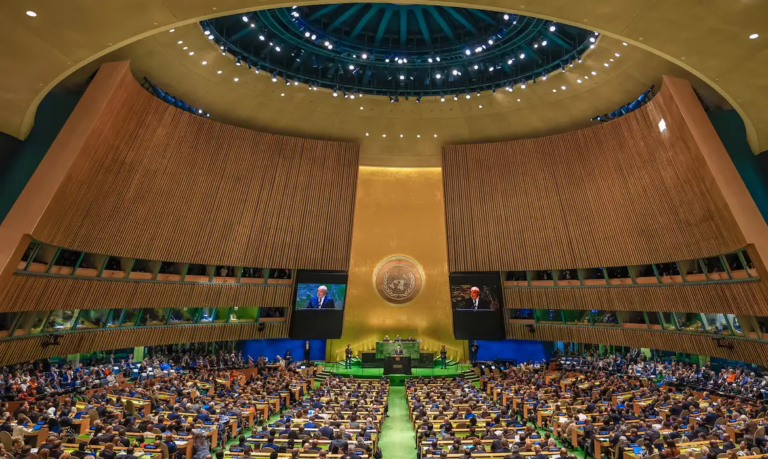 Diretora do Cebrapaz, Moara Crivelente argumenta que o déficit de confiança global nas instituições é um problema estrutural do sistema internacional capitalista. Foto: Ricardo Stuckert/PR