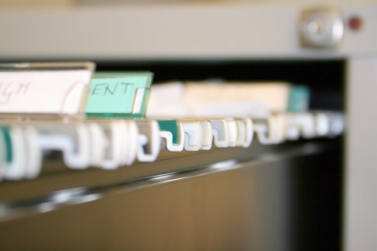 Foto genérica de arquivos, arquivamento