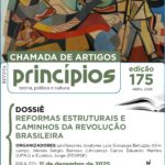 Revista Princípios abre chamada de artigos para edição 175. Imagem: Divulgação / Princípios