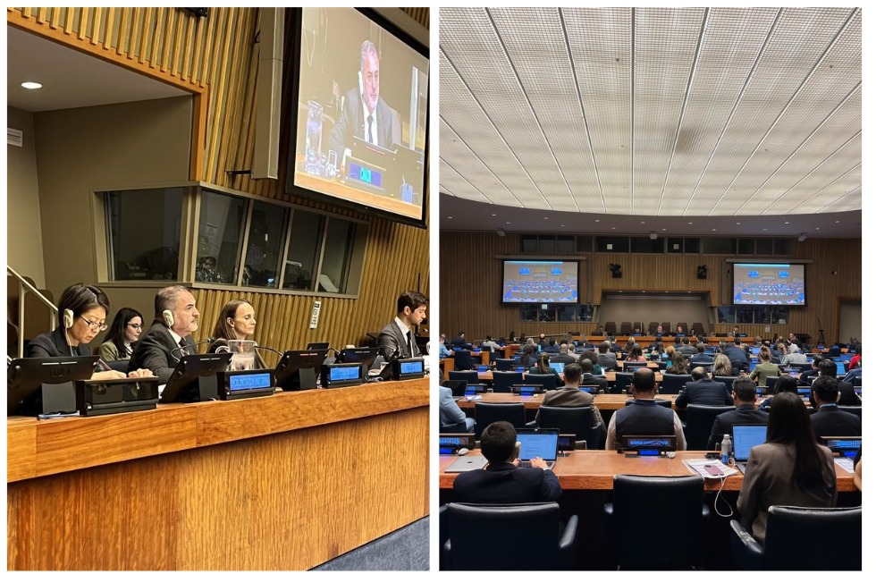 Vista da Quarta Comissão da Assembleia Geral da ONU, em Nova Iorque, durante sessão de 2025 dedicada ao debate sobre descolonização e autodeterminação dos povos. Crédito: Departamento de Assuntos Políticos e Construção da Paz das Nações Unidas (ONU/DPPA) / Reprodução / Facebook