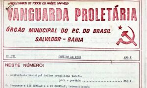 Edição de janeiro de 1985 da "Vanguarda Proletária", órgão do PCdoB de Salvador. Foto: Acervo PCdoB-BA