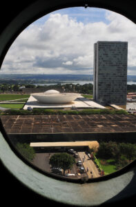 Câmara dos Deputados do Brasil vista do 10º andar do Anexo IV. Foto: Saulo Cruz - Câmara dos Deputados do Brasil